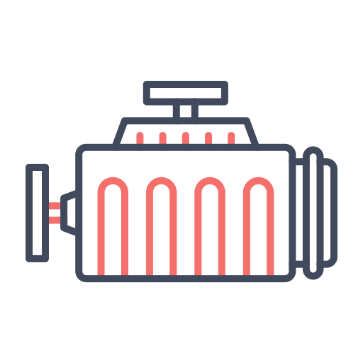 Engine Generic color outline icon