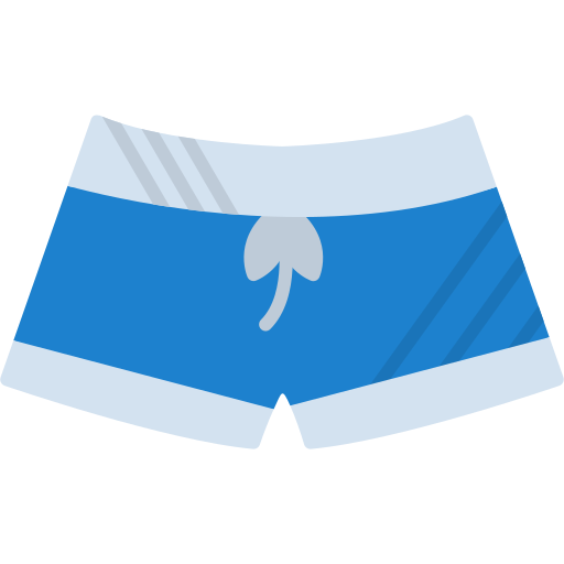 bermudas Generic color fill icono