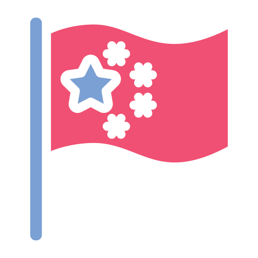 bandeira Generic color fill Ícone
