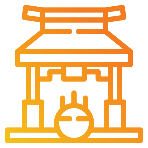 templo Generic gradient outline icono