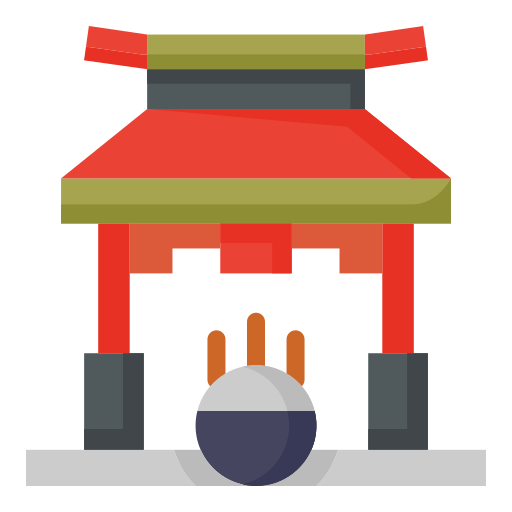 tempio Generic color fill icona