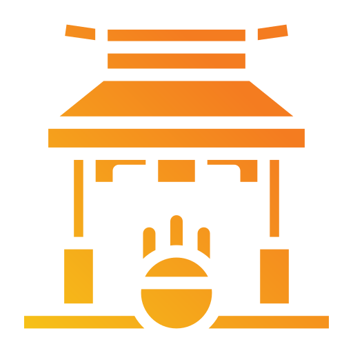 templo Generic gradient fill icono