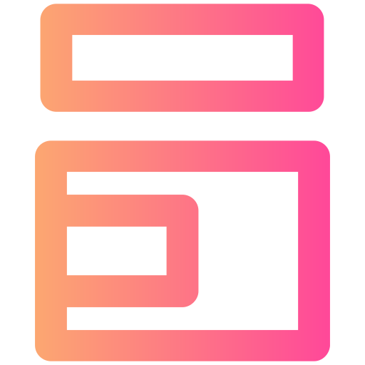 フェイシャル Generic gradient outline icon