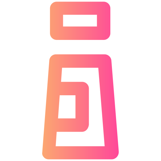 ヘアケア Generic gradient outline icon