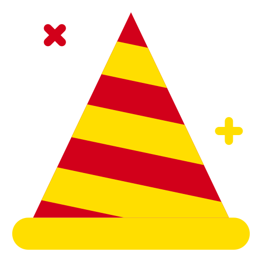 Party hat Generic color fill icon