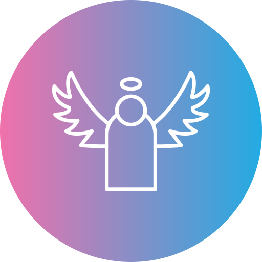 Ángel Generic gradient fill icono