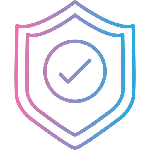 Protection shield Generic gradient outline icon