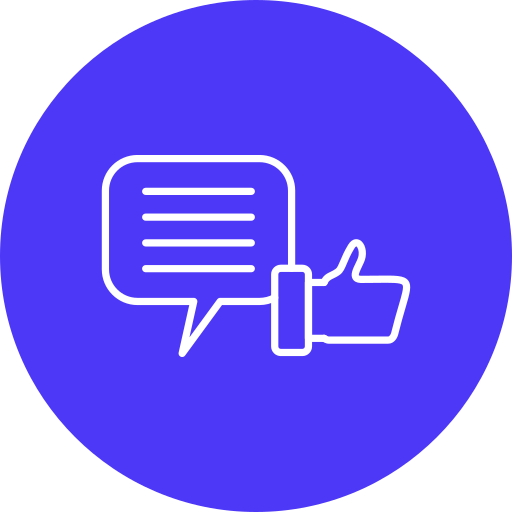 Feedback Generic color fill icon