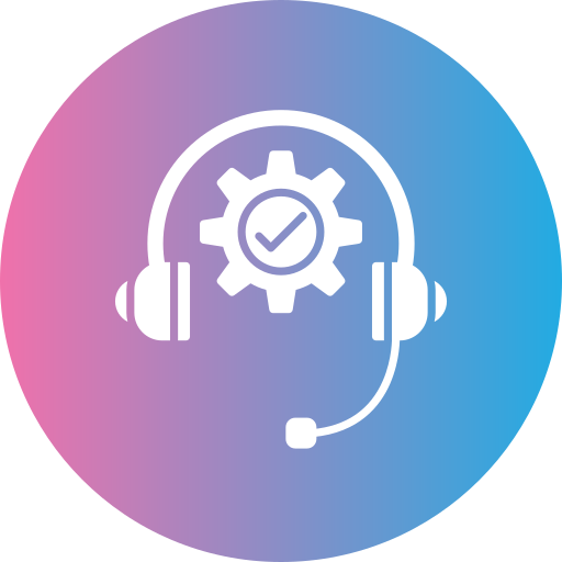 Technical Support Generic gradient fill icon