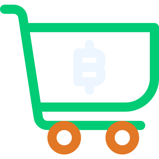Shopping cart Basic Rounded Lineal Color icon