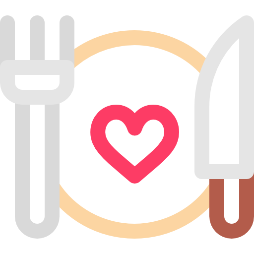 Food Basic Rounded Lineal Color icon