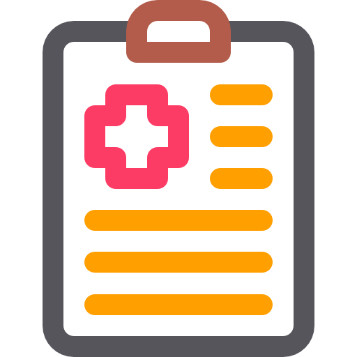 Clipboard Basic Rounded Lineal Color icon