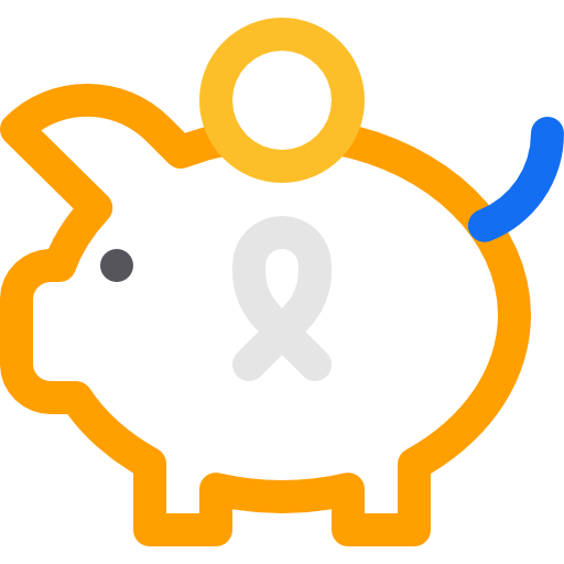sparschwein Basic Rounded Lineal Color icon