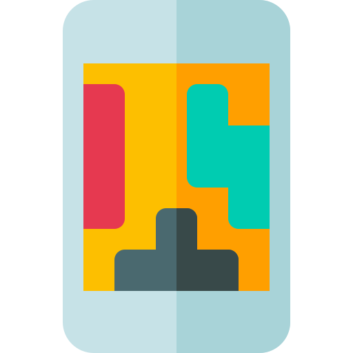 tetris Basic Rounded Flat icono