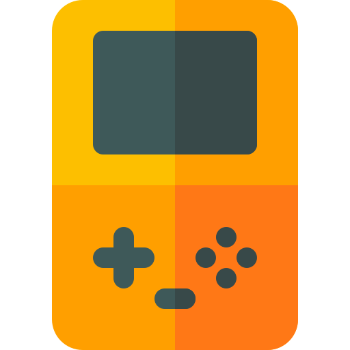 Gameboy Basic Rounded Flat icon