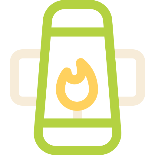 Lamp Basic Rounded Lineal Color icon