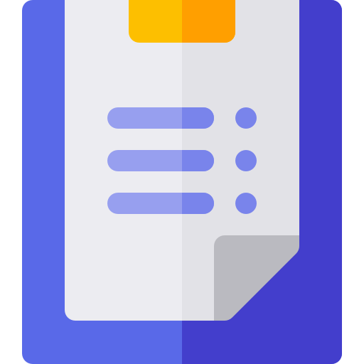 Checklist Basic Rounded Flat icon