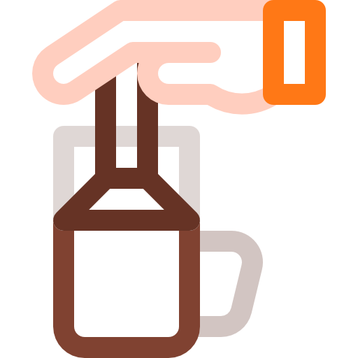 aeropress Basic Rounded Lineal Color icon