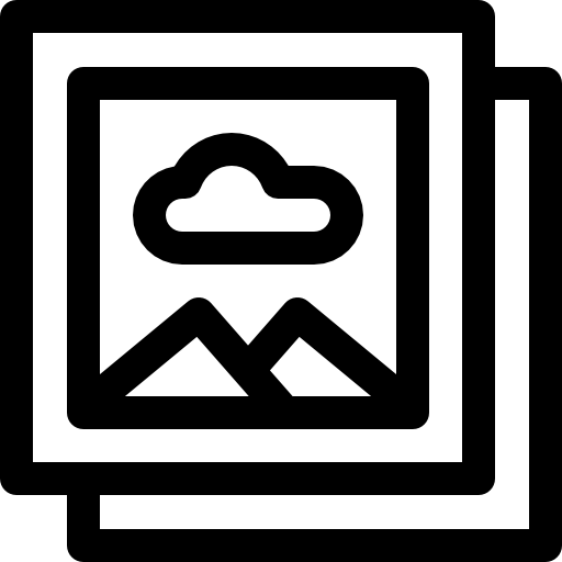 写真 Basic Rounded Lineal icon