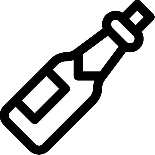 シャンパン Basic Rounded Lineal icon