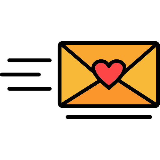 carta de amor Generic color lineal-color icono