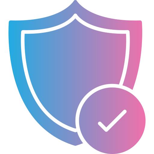 Security shield Generic gradient fill icon