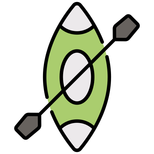 Kayak Generic color lineal-color icon