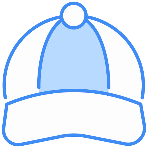 casquette de baseball Generic color lineal-color Icône