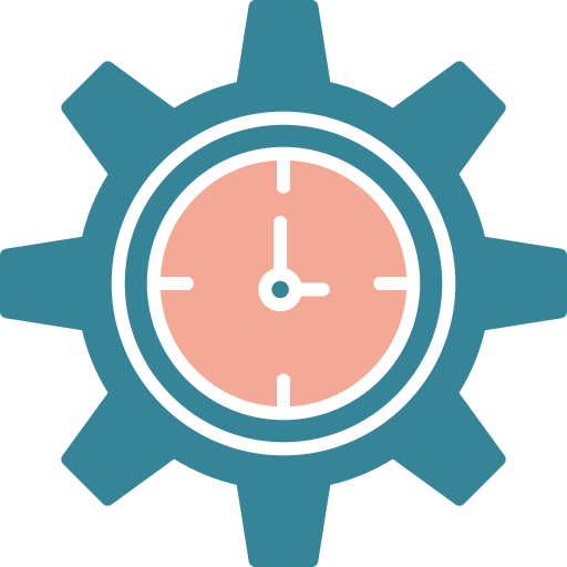 Time management Generic color fill icon