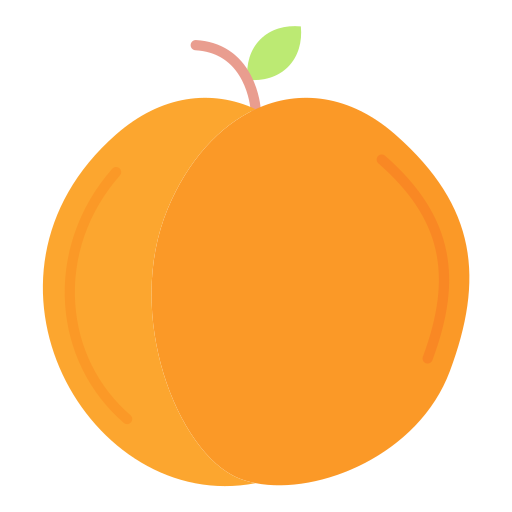 Peach Generic color fill icon