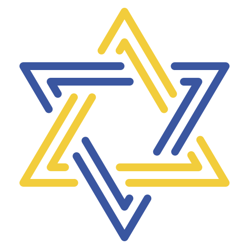 Star of david Generic color outline icon
