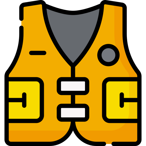 Work vest Special Lineal color icon