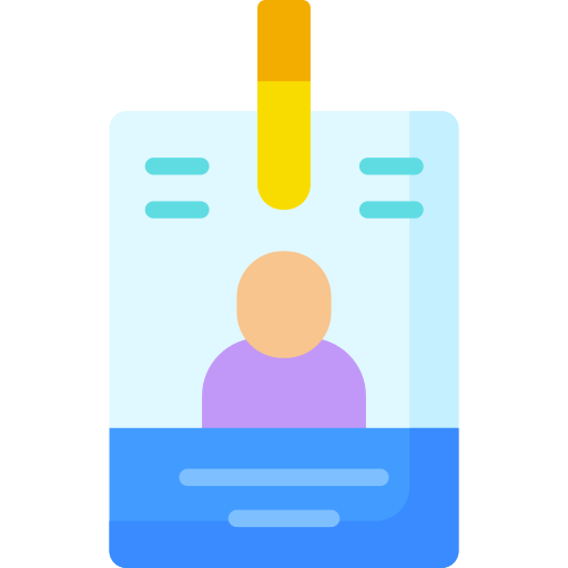 Identification card Special Flat icon