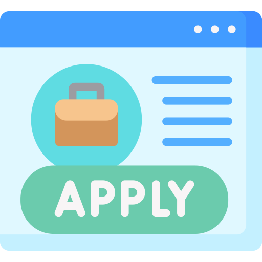 Job application Special Flat icon