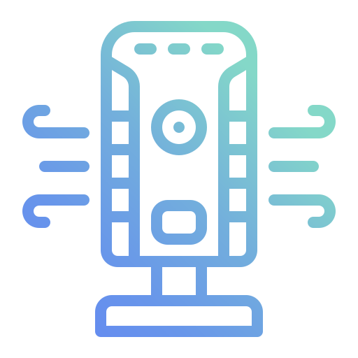 Air purifier Generic gradient outline icon