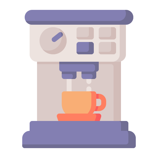 Coffee maker Generic color fill icon