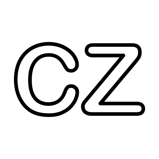 tschechien Generic black outline icon