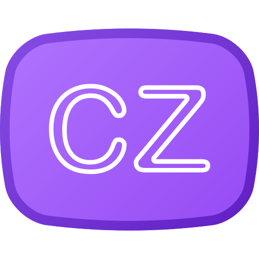 Czech republic Generic gradient lineal-color icon