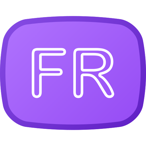 frankreich Generic gradient lineal-color icon