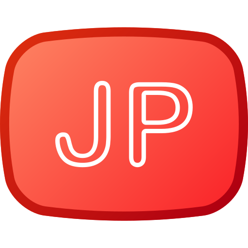Japan Generic gradient lineal-color icon