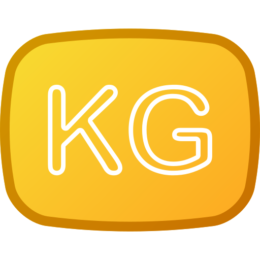 kirgizië Generic gradient lineal-color icoon