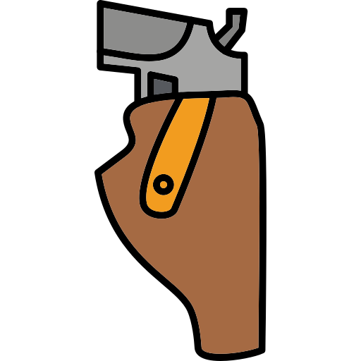 Pistol Generic color lineal-color icon