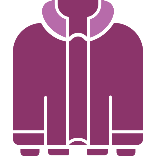 ジャケット Generic color fill icon