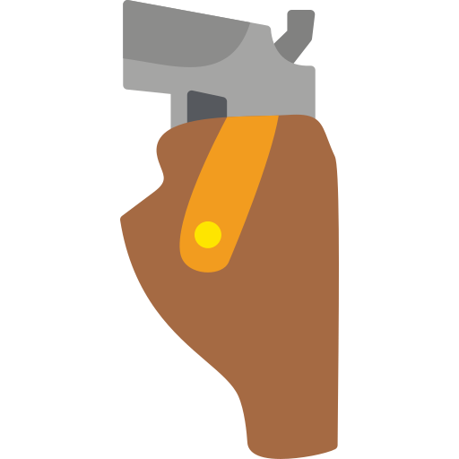 Pistol Generic color fill icon