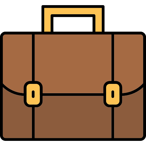 Briefcase Generic color lineal-color icon