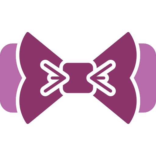 Bow tie Generic color fill icon