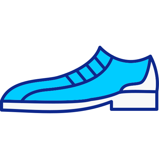 scarpe formali Generic color lineal-color icona