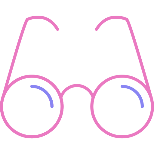 okulary do czytania Generic color outline ikona