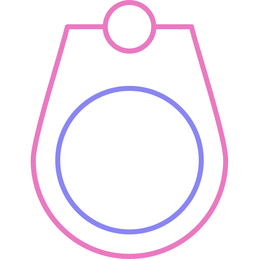 Кольцо Generic color outline иконка