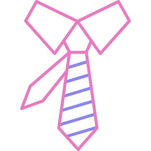 Tie Generic color outline icon